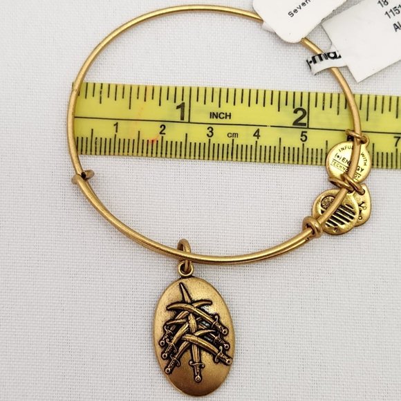Alex And Ani Seven Swords III, EWB,RG Bracelet #632 - Picture 11 of 11
